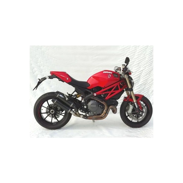 Ducati Monster 1100 Evo 'Over + Under' Zard Exhausts - Pair